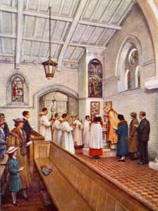 "Keresztelj meg minden nemzetet" (színes litó) alkotó: Evelyn Stuart Hardy