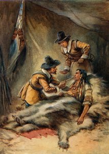 Illusztráció a fiatal zarándokoknak alkotó: Evelyn Stuart Hardy