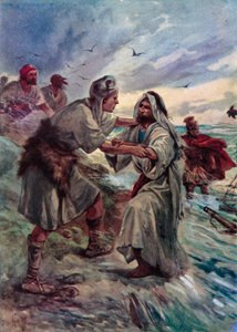 Pál hajótörést szenvedett (színes litó) alkotó: Evelyn Stuart Hardy