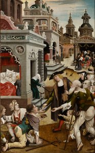 Jelenet Saint Roch életéből, 1517.