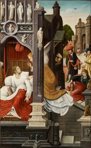Jelenet Saint Roch életéből, 1517.