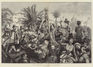 A virágok csata Cannes-ban