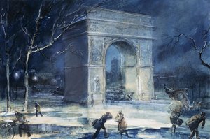 The Arch, Washington tér alkotó: Everett Shinn