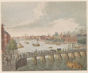 Kilátás a Binnen-Amstelre, kb. 1810-1813 Vue de l