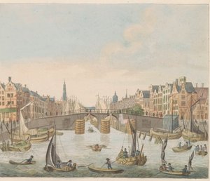 Kilátás az Új hídra, kb. 1810-1813 Vue du Pont-Neuf, prize de l