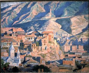 Tbilissi (Republique de Georgie) (Tiflis) - Vue d