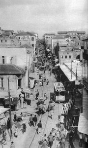 Utcai jelenet, Bejrút, Libanon, 1924