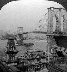 Brooklyn Bridge, New York, USA.