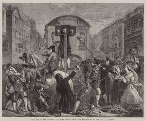 De Foe in the Pillory, a Királyi Akadémia kiállításáról