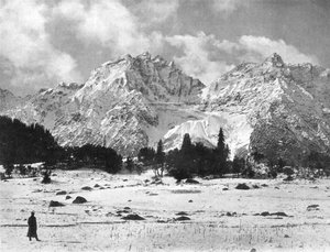 Sonamarg-hegység, Kasmír, India, XX. század eleje.