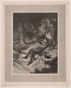 Illusztráció: C. Hauch, "A szeretett"