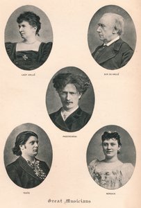Nagy zenészek – X. tábla, 1880, 1895