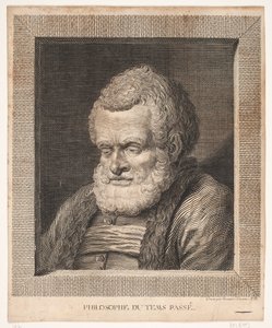 "A múlt filozófusa" alkotó: F. Schüerer