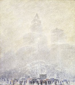 Örök fény, Madison Square, tél alkotó: F. Usher de Voll