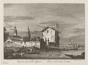 Minél szebben néz ki... alkotó: Fabio Berardi after Canaletto