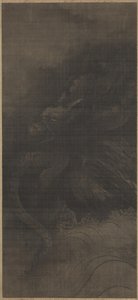 Sárkány, Tigris, c. 1250-1279. alkotó: Fachang Muqi