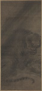 Tigris, c. 1250-1279. alkotó: Fachang Muqi