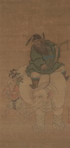 Zhong Kui Riding an Elephant alkotó: Fan Yi