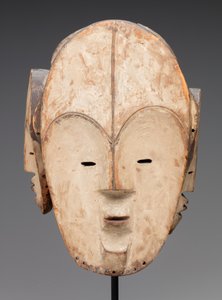 Maszk (fa, kaolin) alkotó: Fang Culture
