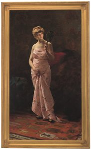 Tökéletes tükörkép (olaj, vászon) alkotó: Fanny Laurent Fleury