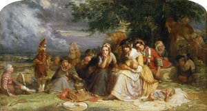 A prestonpansi csata után, 1745. szeptember 21 alkotó: Fanny McIan