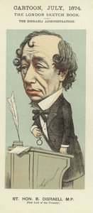 Benjamin Disraeli karikatúrája