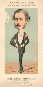 Lord George Hamilton, M. P., 1870 alkotó: Faustin