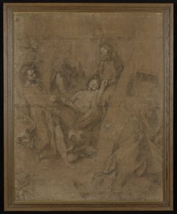 Krisztus temetése alkotó: Federico Barocci