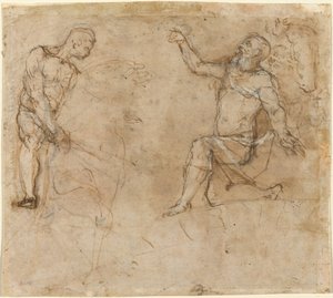 ábra Tanulmányok alkotó: Federico Barocci