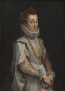 Egy fiatal hölgy portréja alkotó: Federico Barocci
