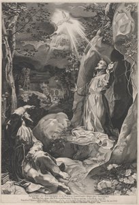 Szent Ferenc megkapja a stigmákat alkotó: Federico Barocci