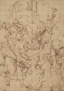 Krisztus temetése alkotó: Federico Barocci