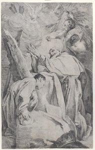 A Pisai Boldog Piero Gambacorti extázisa, kb. 1725-28. alkotó: Federico Bencovich