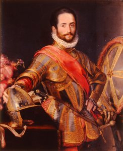 Francesco Maria della Rovere portréja (olaj, vászon) alkotó: Federico Fiori (studio of) Barocci or Baroccio