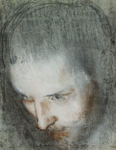 Szent Ferenc feje balra néz, alkotó: Federico Fiori Barocci or Baroccio