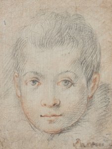 Egy fiú feje alkotó: Federico Zuccaro