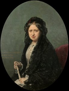 María Encarnación Cueto de Saavedra, Rivas hercegnője alkotó: Federico de Madrazo y Kuntz