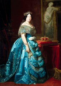 II. Izabella spanyol királynő portréja