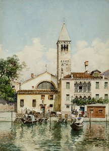 San Samuele, Velence (akvarell)