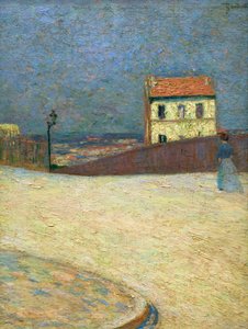 Kis ház Montmartre-ban, 1875 körül (olaj, vászon) alkotó: Federigo Zandomeneghi
