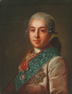 Mihail Mihajlovics Golicin gróf portréja 1731-1806, 1774