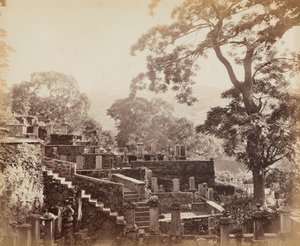 Japán templomtemető, Shuntoji, Nagaszaki, c. 1867.