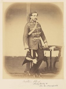 Flood kapitány, Sir W. Mansfield katonai titkára alkotó: Felice Beato