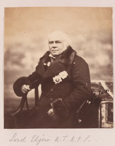 James Bruce Elgin nyolcadik grófja, 1860 alkotó: Felice Beato