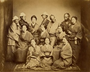 Japán család alkotó: Felice Beato