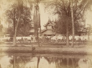 Mandalay, most a Syim Khana U.B.C. alkotó: Felice Beato