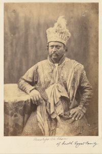 Moostafor Ali Khan a Budh királyi családból alkotó: Felice Beato