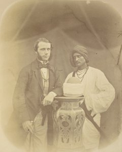 J.D. Forsyth portréja, Esq., C.S. Sec., Oude főparancsnoka és indiai szolgája alkotó: Felice Beato