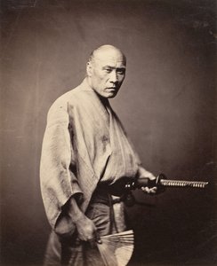 Szamuráj, Yokohama, 1864-65.