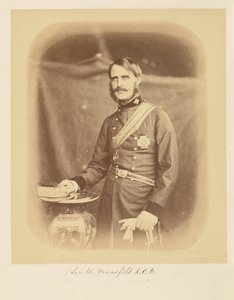 Sir W. Mansfield, K.C.B. alkotó: Felice Beato
